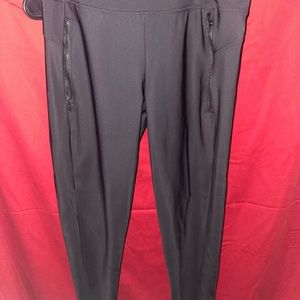 Black workout pants